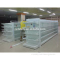 Good price 2015 Widely used Beautiful Supermarket Shelf with LED light setting